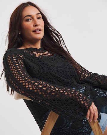 Joe Browns Kefalonia Boho Crochet Top