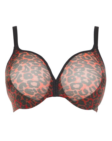 Gossard Glossies Leopard Sheer Bra