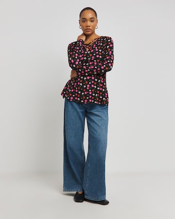 Ditsy Floral Supersoft Criss Cross Floaty Top