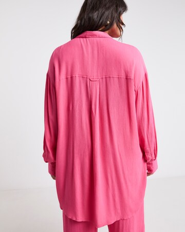 Pink Crinkle Shirt