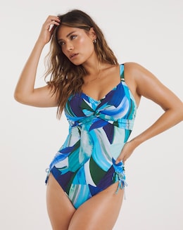 Fantasie Aguada Beach Twist Front Adjustable Leg Wired Swimsuit