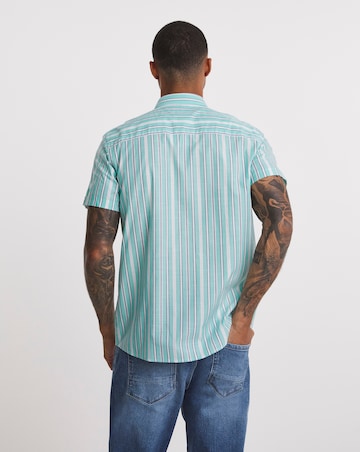 Short Sleeve Stripe Shirt