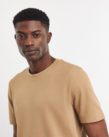 BOSS Premium Beige Short Sleeve T-Shirt
