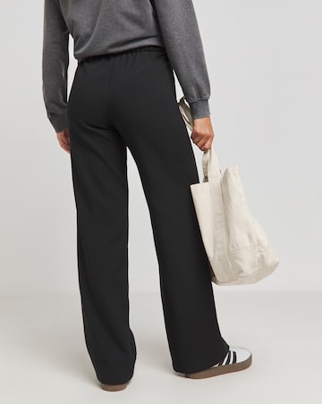 Wide Leg Tailored Workwear Trousers