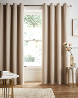 Twilight Woven Eyelet Light Filtering Curtains