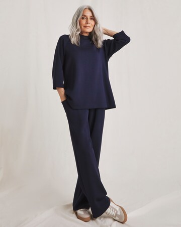 Julipa Button Back Modal Co-ord Top