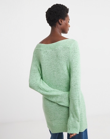 Soft Mint Long Sleeve Tunic
