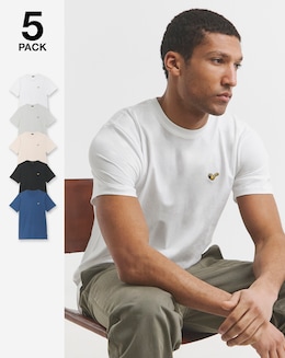 Voi Storm 5 Pack T-Shirts Long Length