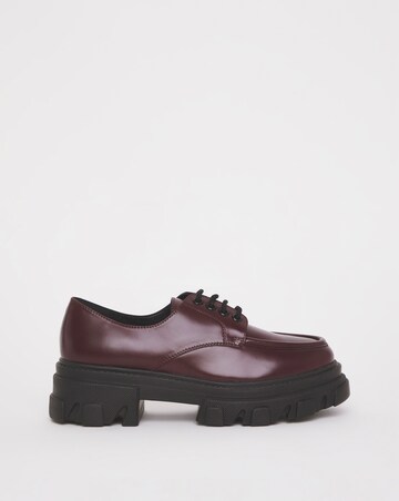 Rovigo Lace Up Shoes Lug Sole Wide Fit
