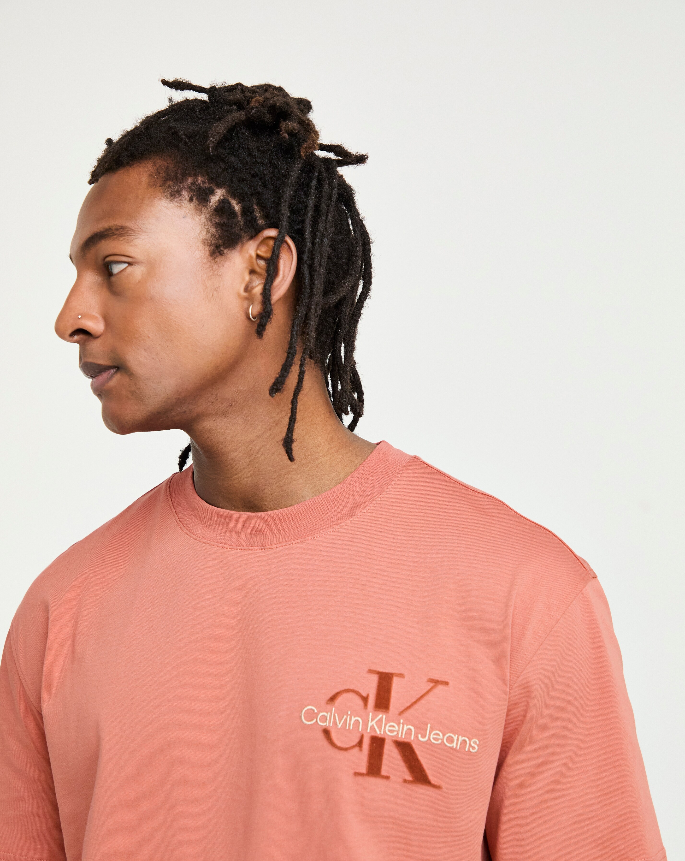 Synthetic Blouse Calvin Klein Pink Blouse Buy Calvin Klein Men