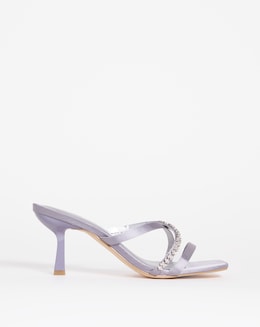 Joanna Hope Diamante Crossover Heel Wide Fit (E)