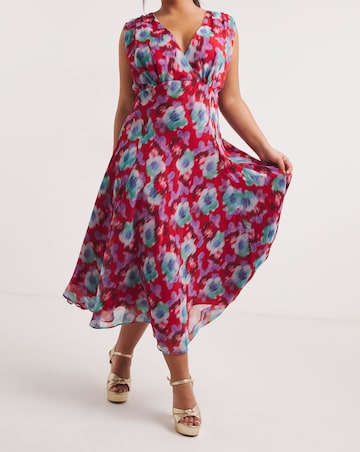 Hope & Ivy Ronia Floral Maxi Dress