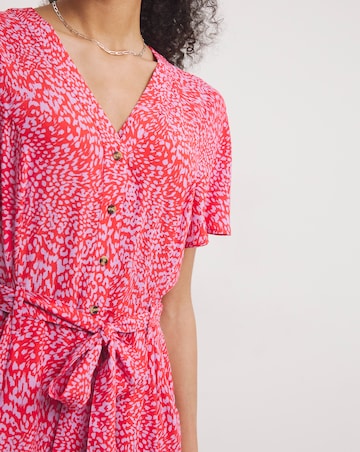Whistles Diagonal Leopard Jemma Jumpsuit