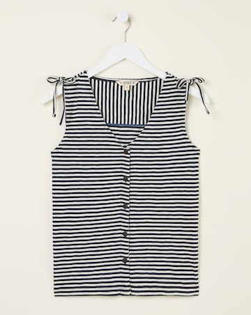 FatFace Claudia Stripe Tank
