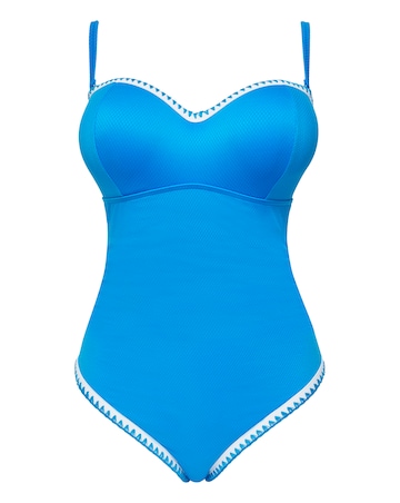 Figleaves Frida Underwired Bandeau Swimsuit
