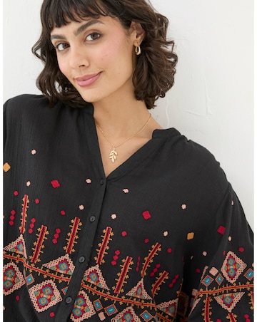 FatFace Elana Embroidered Blouse