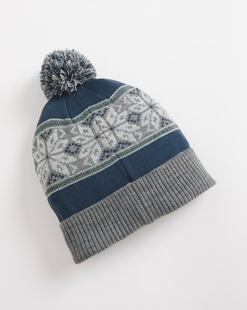 Fairisle Bobble Hat