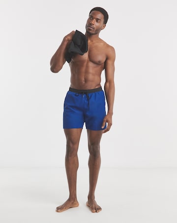 BOSS Starfish Side Stripe Swimshort - Bright Blue