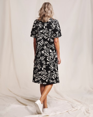 Julipa Pure Cotton Jersey Shift Dress
