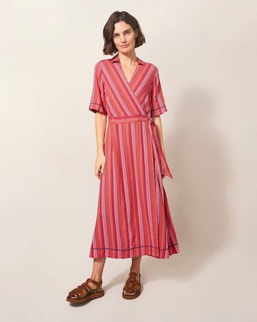 White Stuff Felicity Linen Blend Dress