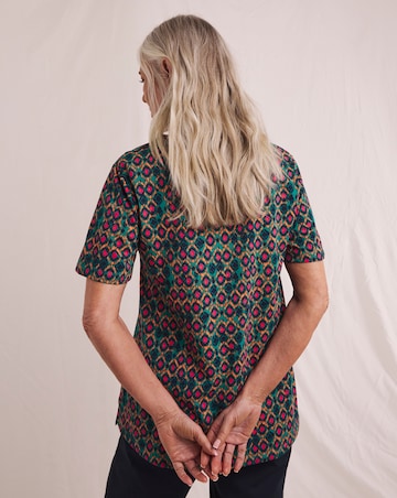 Julipa V Neck Printed T-Shirt
