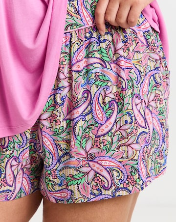 Shortie Pyjama Set With Cami Top