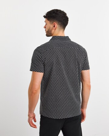 Broderie Cuban Collar Shirt