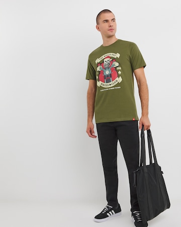 Joe Browns Santa`s Ride T-Shirt Long Length