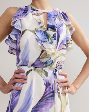 Phase Eight Rachel Printed Texture Maxi Dress