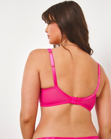 Figleaves Pulse Lace Underwired Plunge Bra B-G