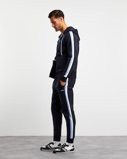 BOSS Navy Side Stripe Tracksuit