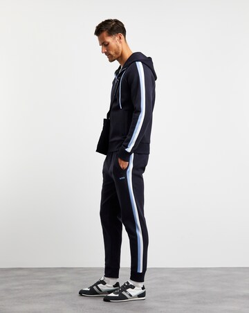 BOSS Navy Side Stripe Tracksuit