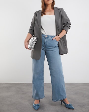 Super Light Wash 24/7 Wide Leg Jeans