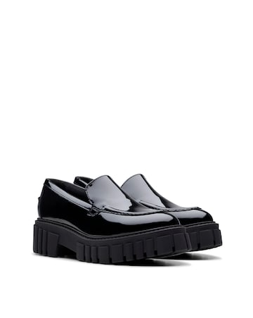 Clarks Page Patent Leather Loafer Standard Fit