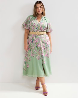Phase Eight Amalie Floral Midi Dress