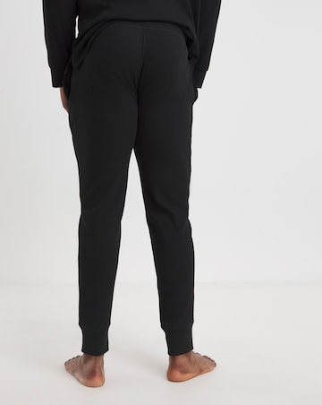 Polo Ralph Lauren Black Waffle Lounge Mix & Match Black Jogger