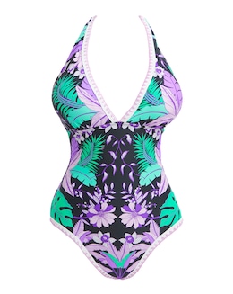 Figleaves Frida Halter Swimsuit Regular Length