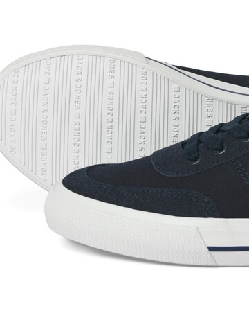 Jack & Jones Rob Canvas Combo Trainer - Navy/Red
