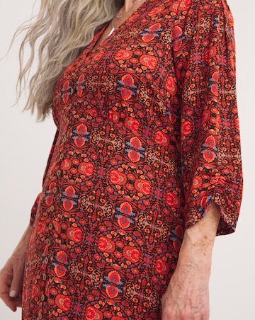 Joe Browns Layla Red Button Through Dress