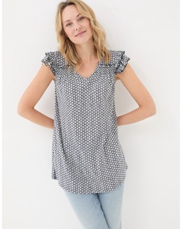 FatFace Katy Star Geo Tunic