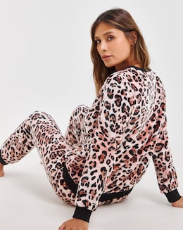 Pretty Secrets Animal Print Fleece Twosie