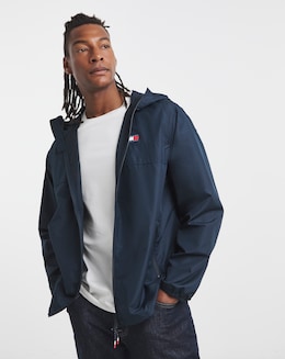 Tommy Jeans Hooded Lightweight Jacket - Navy