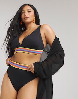 Non Wired High Waist Bikini Set