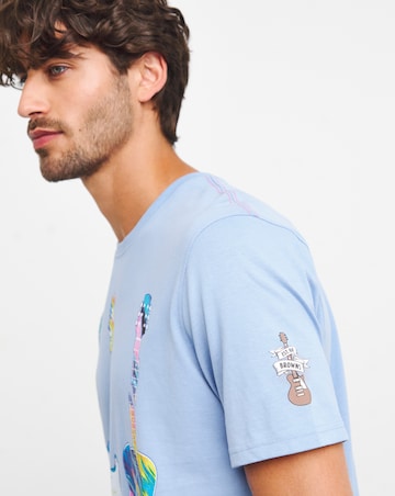 Joe Browns Guitar Print T-Shirt Long Length