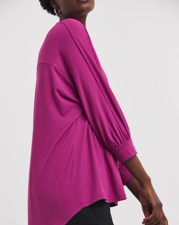 Purple Oversized Top