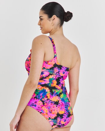One Shoulder Tummy Control Swimsuit