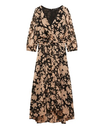 Mango Printed Midaxi Dress