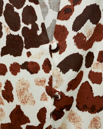 Mango Animal Print Dress