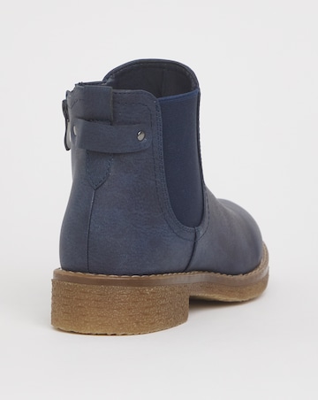 Cushion Walk Chelsea Boot Crepe Sole Extra Wide EEE Fit