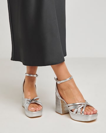 Patsy Feature Heel Sandals Extra Wide EEE Fit